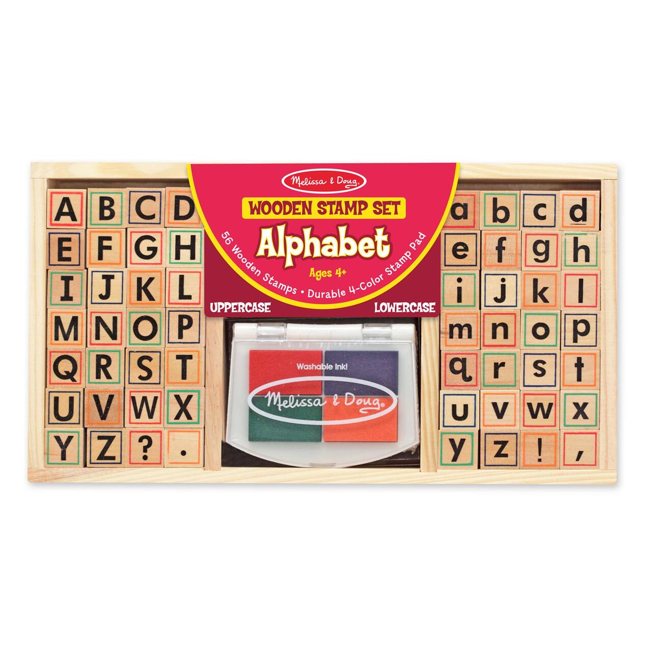 Melissa & Doug® Alphabet Stamp Set